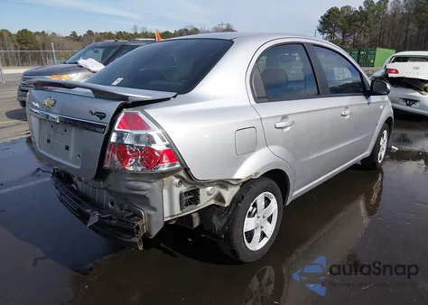 2008 Chevrolet Aveo Ls from USA, damaged, VIN KL1TD56658B019595